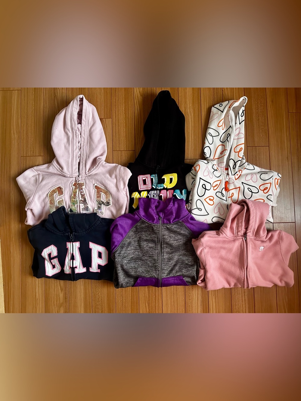 Girl’s Hoodies Lot - Size 8